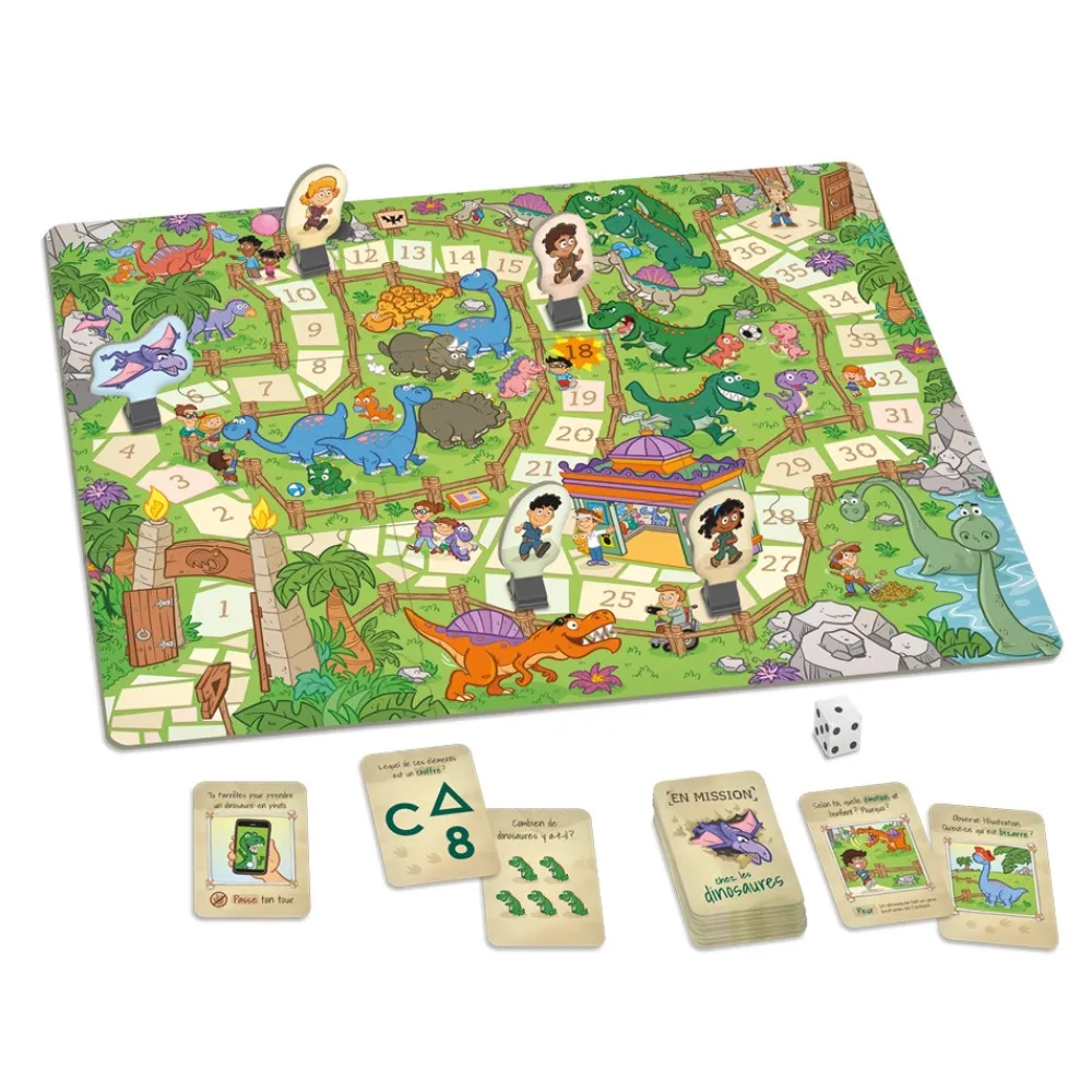 HOPTOYS Langage Oral<En Mission Chez Les Dinosaures