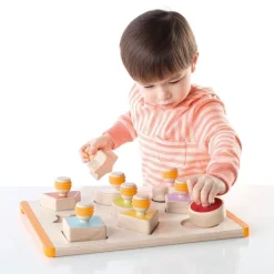 HOPTOYS Idees Cadeaux Pour Une Personne Avec Un Handicap Visuel*Encastrement Ergonomique Formes