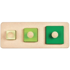 HOPTOYS Jeux Adaptes*Encastrement Trio De Carres