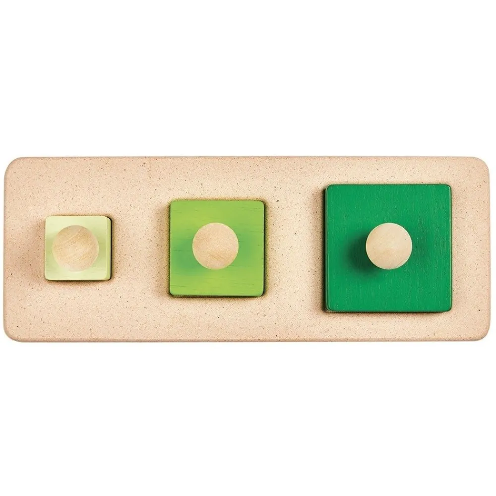 HOPTOYS Jeux Adaptes*Encastrement Trio De Carres