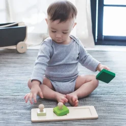 HOPTOYS Jeux Adaptes*Encastrement Trio De Carres
