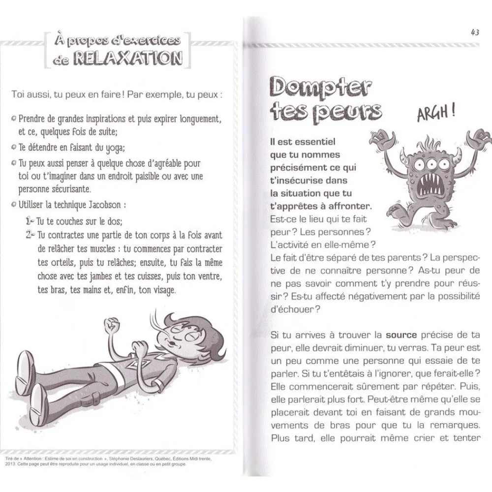 HOPTOYS Dyslexie*Estime De Soi En Construction