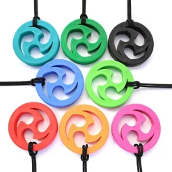 HOPTOYS Praxies Bucco-Faciales<Etoile Ninja - Collier De Mastication