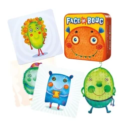 HOPTOYS Jeux Pour Apprendre A Se Concentrer*Face De Bouc