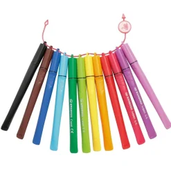 HOPTOYS Graphomotricité<Feutres Anti-Perte De Capuchons Par 12