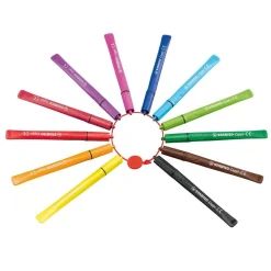 HOPTOYS Graphomotricité<Feutres Anti-Perte De Capuchons Par 12