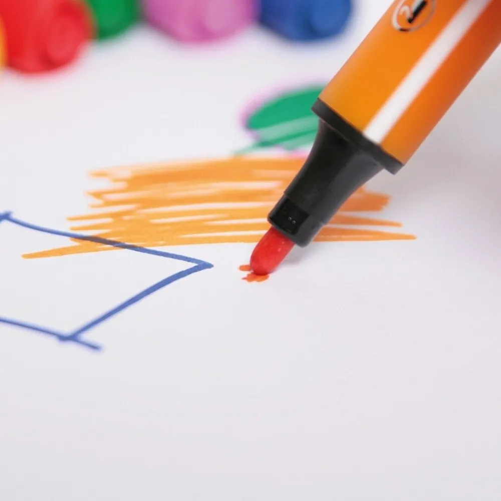 HOPTOYS Graphomotricité<Feutres Anti-Pointes Enfoncees Par 8