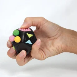 HOPTOYS Apprendre A S'Autoreguler*Fidget Pentagone Noir