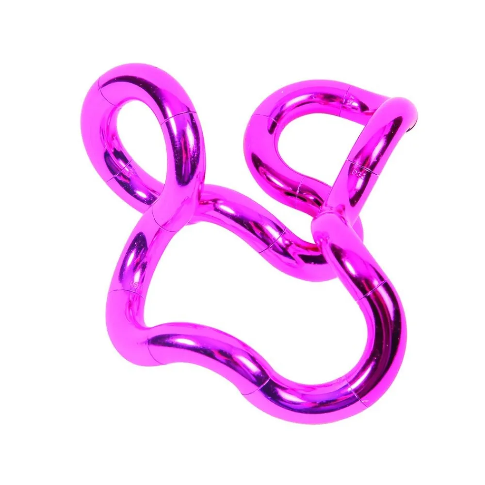 HOPTOYS Apprendre A S'Autoreguler*Fidget Tangle - Effet Metal
