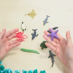 HOPTOYS Stimulation Tactile*Figurines Autour De L'Ocean