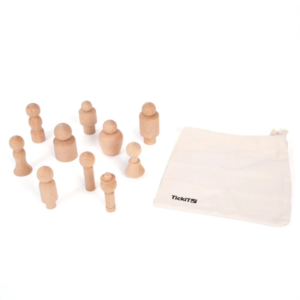 HOPTOYS Montessori Pour Tous<Figurines En Bois