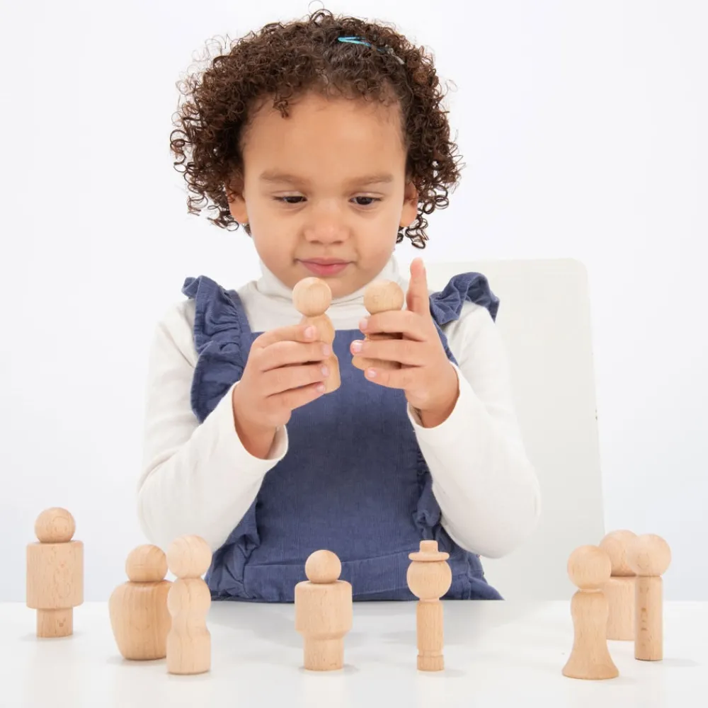 HOPTOYS Montessori Pour Tous<Figurines En Bois