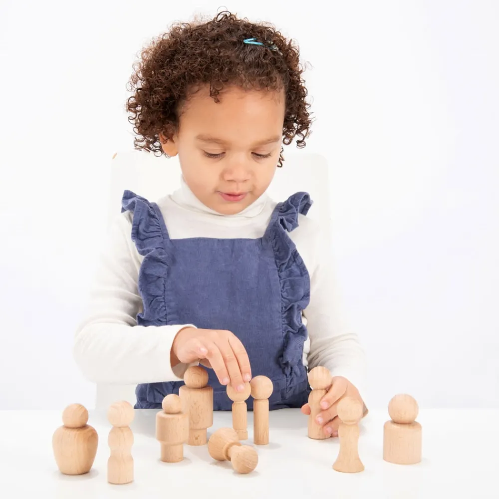 HOPTOYS Montessori Pour Tous<Figurines En Bois