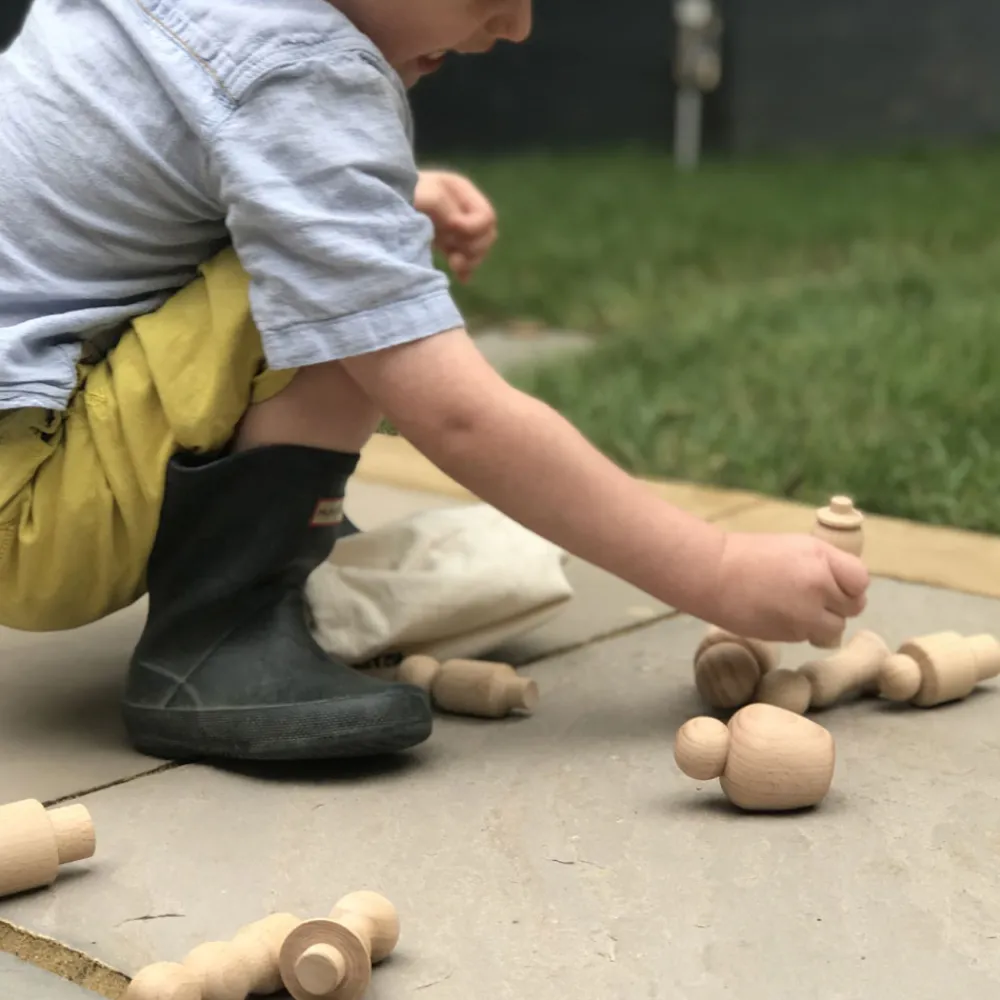 HOPTOYS Montessori Pour Tous<Figurines En Bois