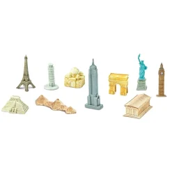 HOPTOYS Lexique, Imagerie, Langage Oral<Figurines Monuments Autour Du Monde