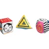 HOPTOYS Produits Lumineux Et Contrastes*Formes Fort Contraste Par 3