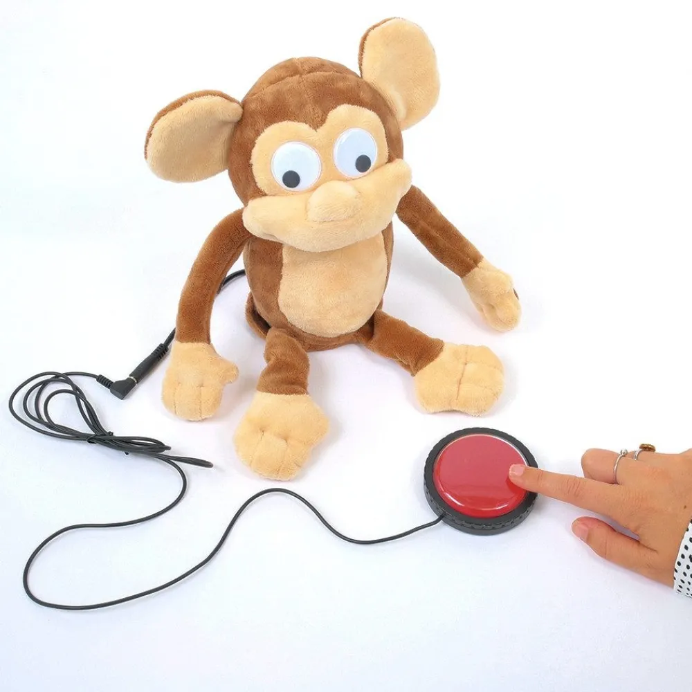 HOPTOYS Jouets Avec Contacteur*Funny Monkey - Adapte