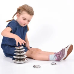 HOPTOYS Intégration Sensorielle<Galets Argentes X 7