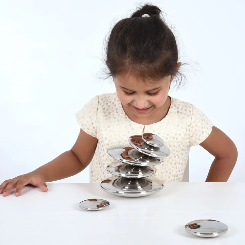 HOPTOYS Intégration Sensorielle<Galets Argentes X 7