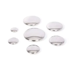 HOPTOYS Stimulation Sensorielle*Galets Argentes X 7