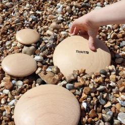 HOPTOYS Stimulation Sensorielle*Galets D'Empilage Bois