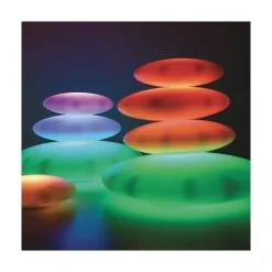 HOPTOYS Produits Lumineux Et Contrastes*Galets Lumineux Rechargeables