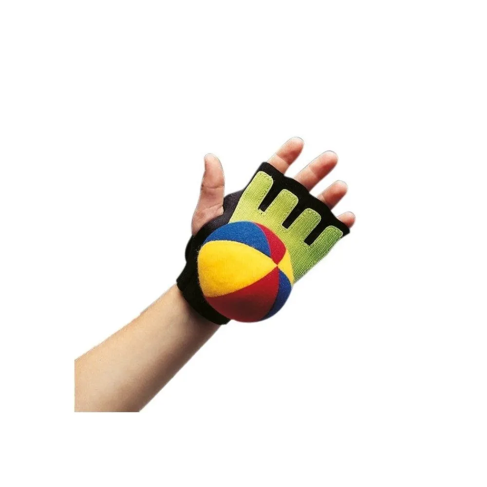 HOPTOYS Jeux Adaptes*Gant Auto-Agrippant + 2 Balles
