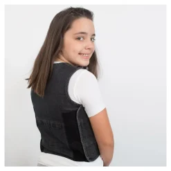 HOPTOYS Proprioception<Gilet Stretch En Jean Noir Leste