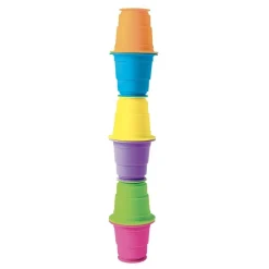 HOPTOYS Motricité Fine*Gobelets D'Empilage Ventouse Par 6