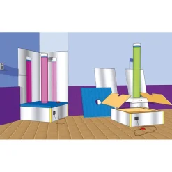 HOPTOYS Espaces Multisensoriels<Grand Podium Pour Colonnes À Bulles