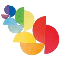HOPTOYS Stimulation Sensorielle*Grands Demi-Cercles En Bois