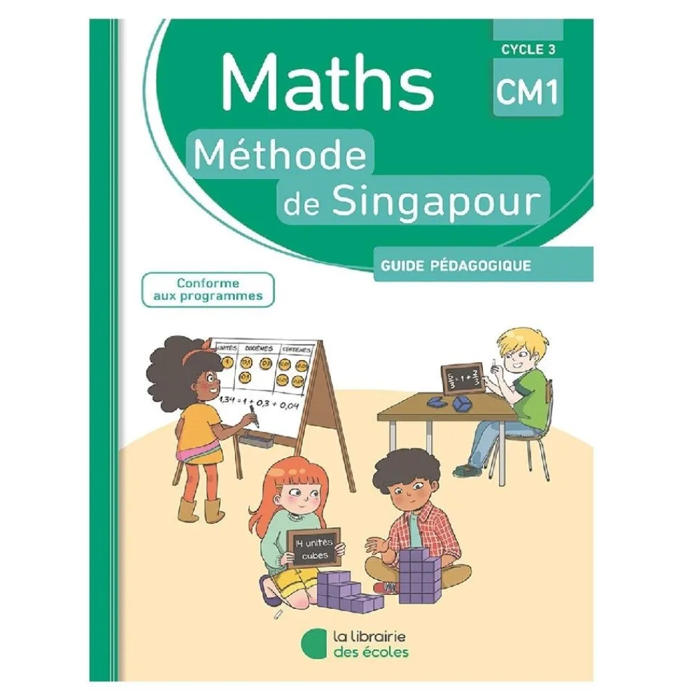 HOPTOYS Mathématiques, Formes & Couleurs*Guide Pedagogique Cm1 - Edition 2018
