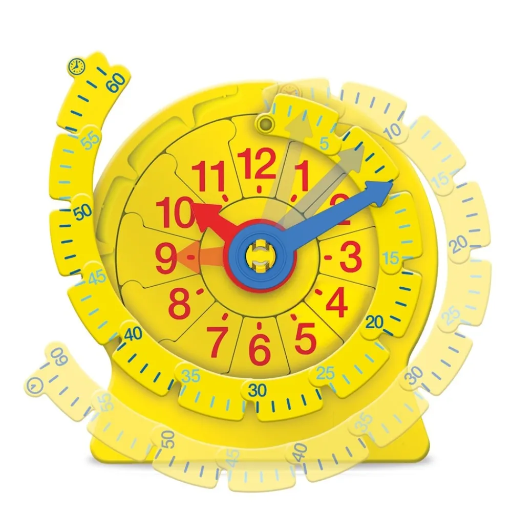 HOPTOYS Repérage Spatio-Temporel*Horloge Numberline 24H