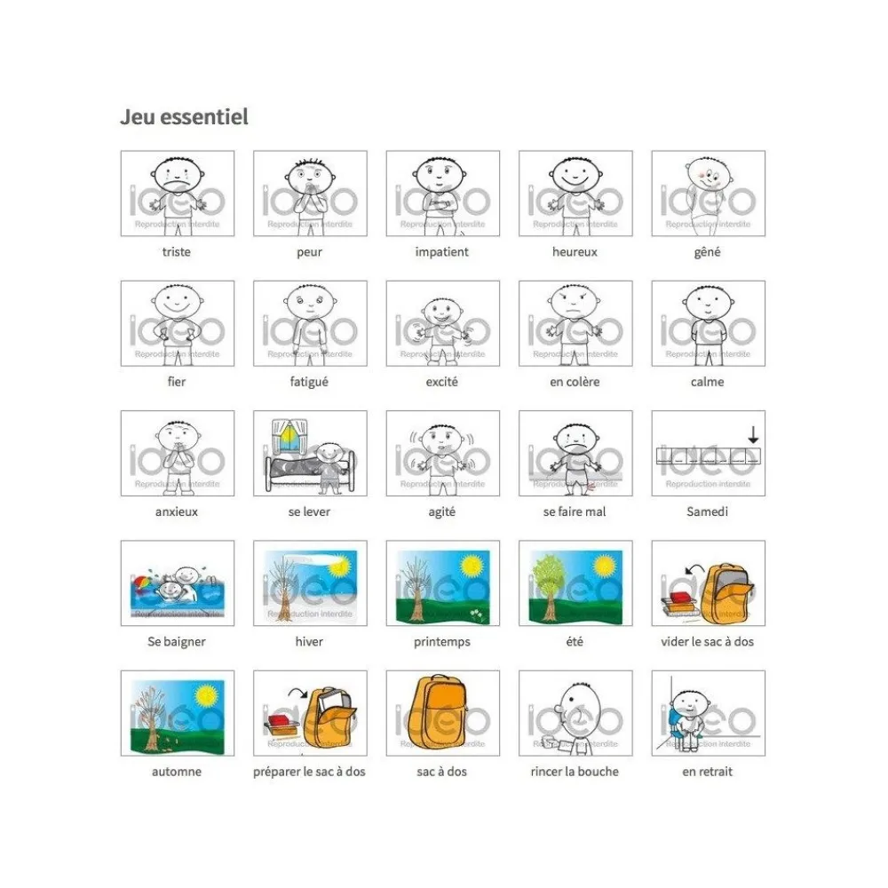 HOPTOYS Autonomie Quotidienne*Ideo - Jeu Essentiel