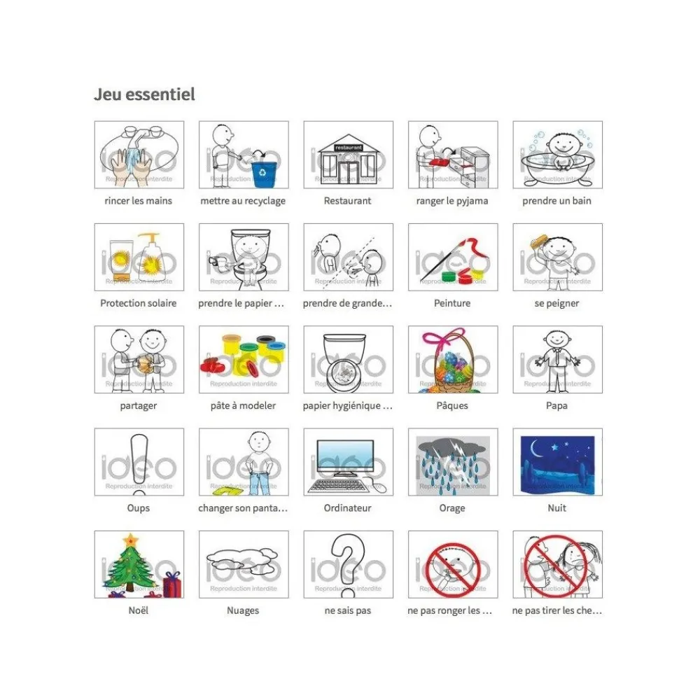 HOPTOYS Autonomie Quotidienne*Ideo - Jeu Essentiel