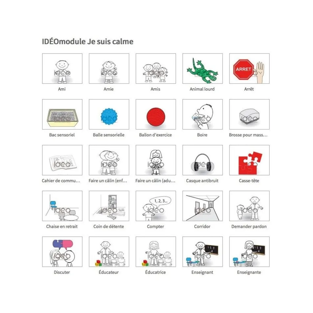 HOPTOYS Habiletés Sociales & Émotions*Ideomodule - Je Suis Calme