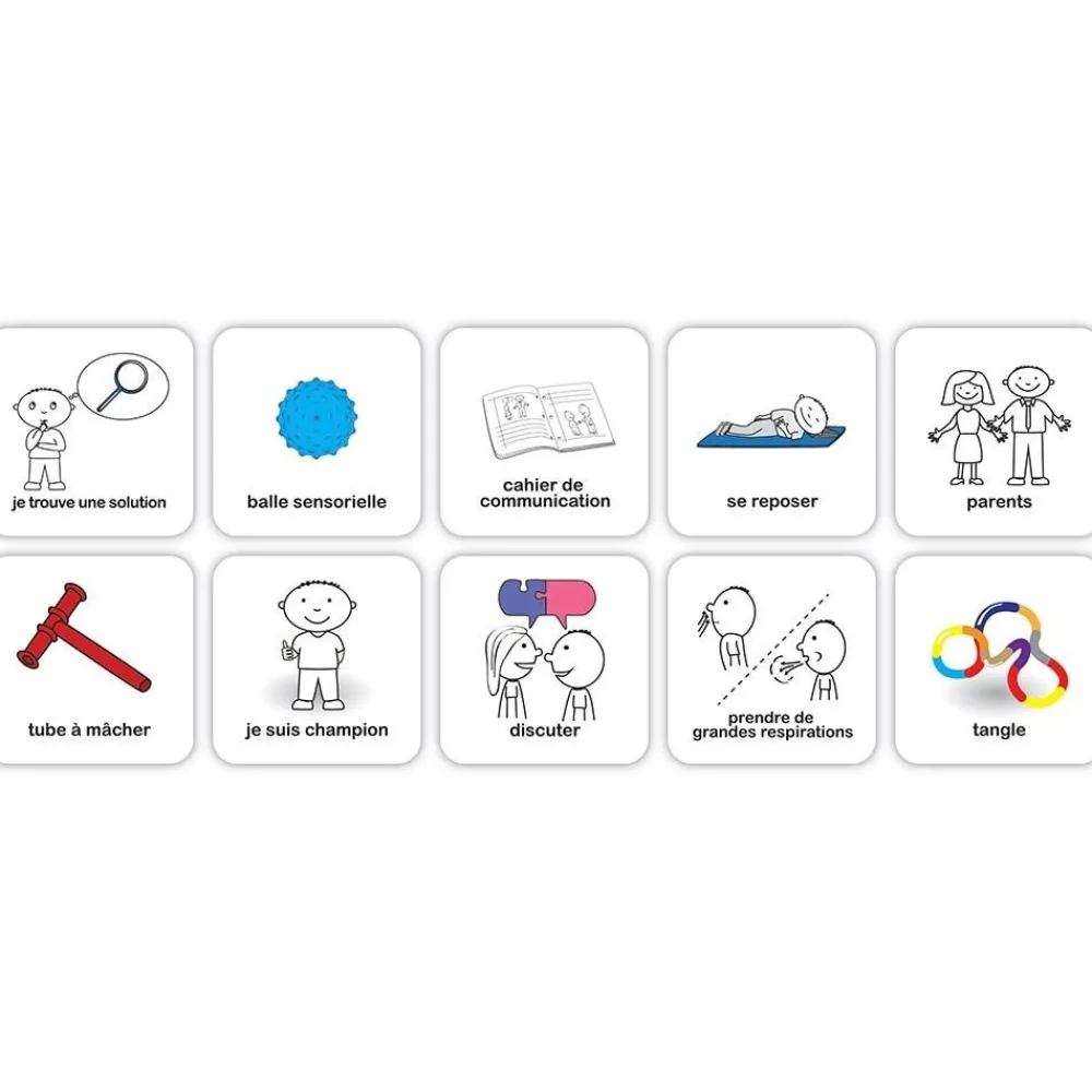 HOPTOYS Aides Alternatives A La Communication<Ideomodule - Je Suis Calme