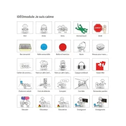 HOPTOYS Aides Alternatives A La Communication<Ideomodule - Je Suis Calme