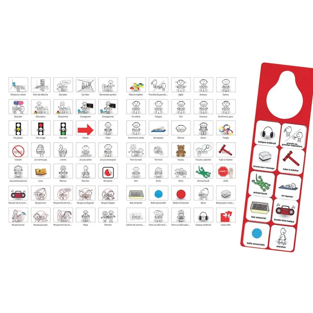 HOPTOYS Aides Alternatives A La Communication<Ideomodule - Je Suis Calme