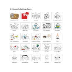 HOPTOYS Routines & Supports D'Affichage*Ideomodule - Petite Enfance