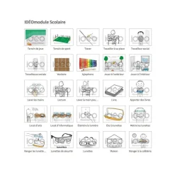 HOPTOYS Routines & Supports D'Affichage*Ideomodule - Scolaire