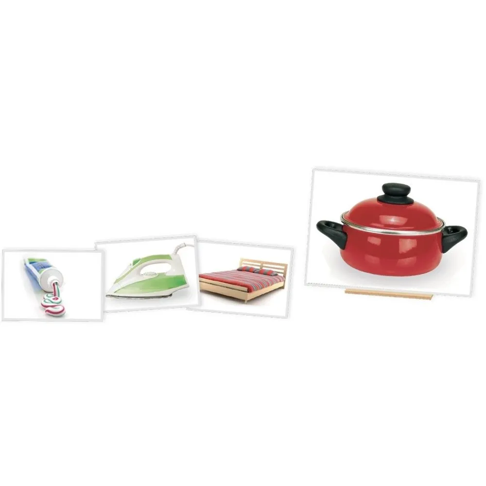 HOPTOYS Lexique, Imagerie, Langage Oral<Imagier Objets De La Maison