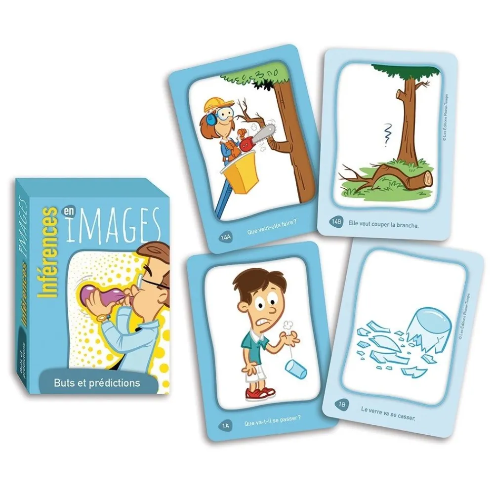 HOPTOYS Compréhension Orale & Ecrite<Inférence En Images - But Et Predictions