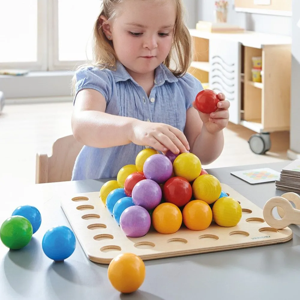 HOPTOYS Motricité Fine<Jeu De Billes Frobel