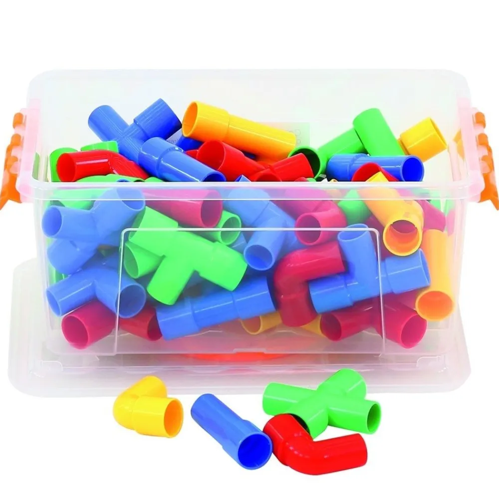 HOPTOYS Les Praxies<Jeu De Construction Tubes