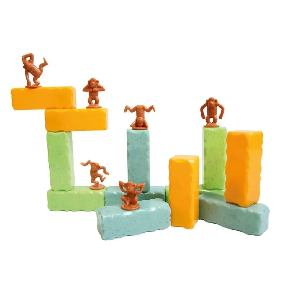 HOPTOYS Dyspraxie*Jeu D'Empilement Monkey Blocks