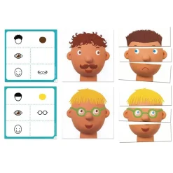 HOPTOYS Jeux De Logique, Casse-Têtes*Jeu Des Portraits