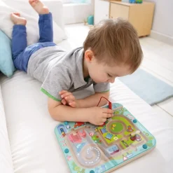 HOPTOYS Travailler La Motricité Fine<Jeu Magnetique Ville Labyrinthe