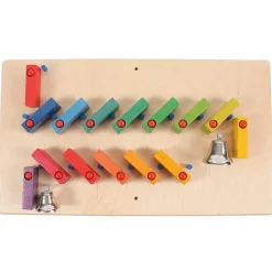 HOPTOYS Stimulation Sensorielle<Jeu Mural Dominos Avec Cloches
