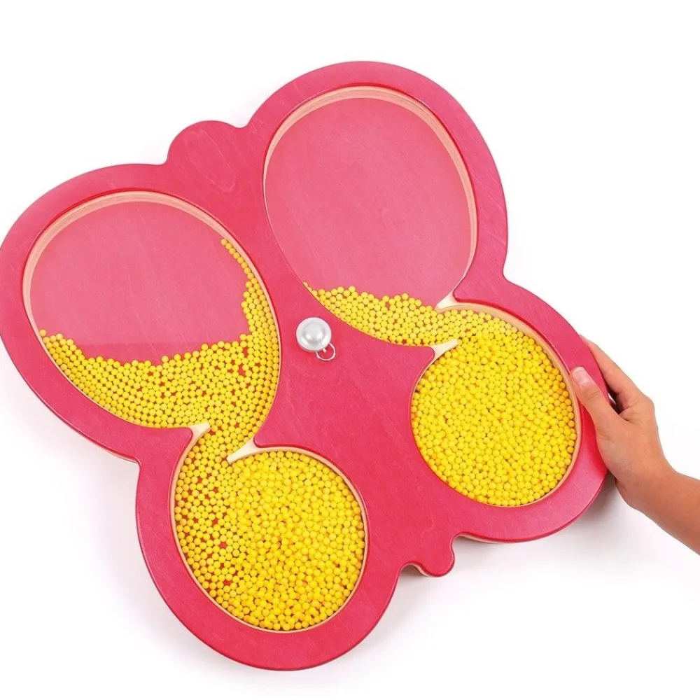 HOPTOYS Stimulation Sensorielle*Jeu Mural Papillon Rotatif
